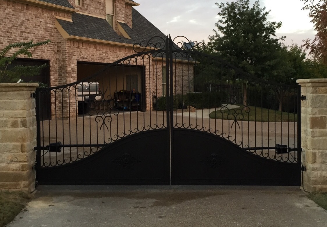 Automatic Driveway Gates Aaron Ornamental Iron Works